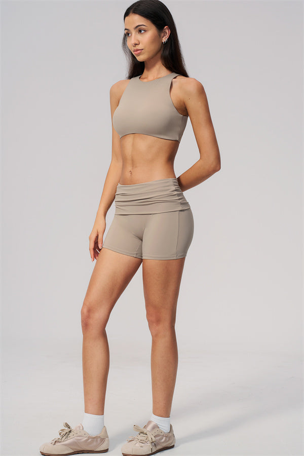 The Twirl Open Back Sports Bra