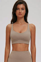 The Kinetic Cross Back Sports Bra