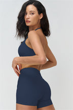 The Stride Halter Sports Bra