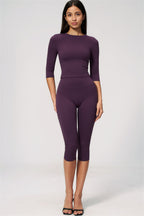The Natalia Half-Sleeve Top