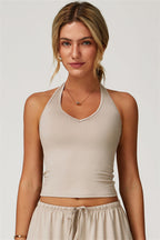 The Sprint Halter Tank Top