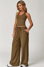 The Sprint Halter Tank Top