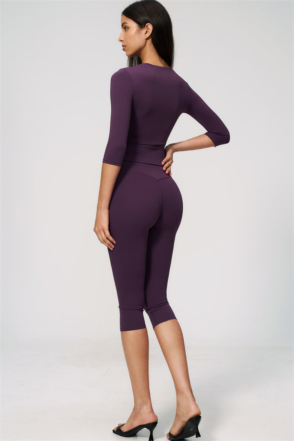 The Natalia Half-Sleeve Top