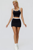 The Canyon Crop Tank Skirt 2-Piece Set