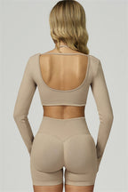 The Prime Long Sleeve Crop Top