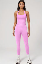 The Empower Halter Crop Top