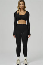 The Prime Long Sleeve Crop Top