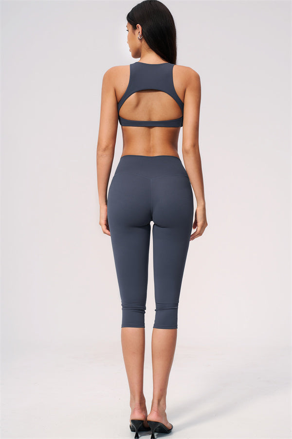 The Twirl Open Back Sports Bra