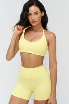 The Stride Halter Sports Bra