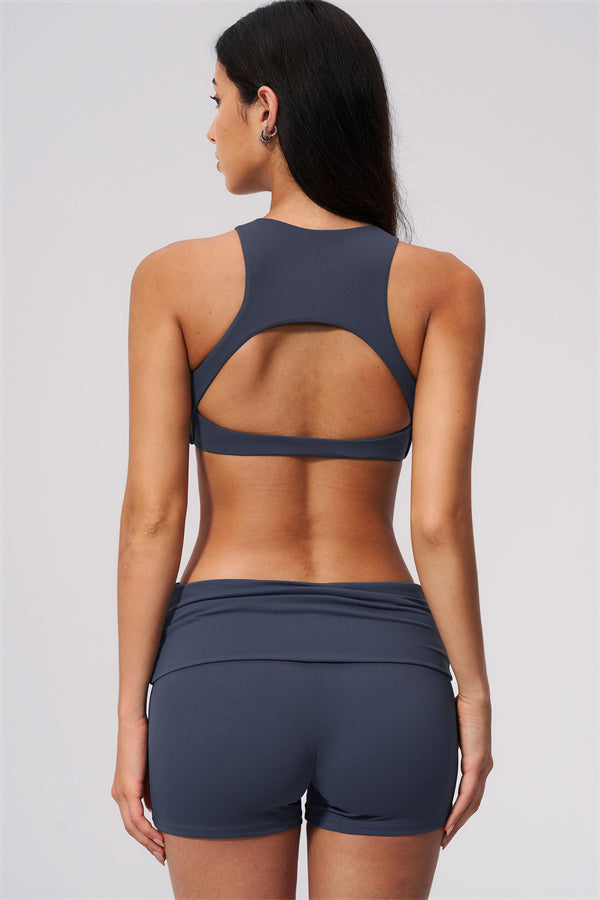 The Twirl Open Back Sports Bra