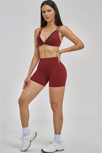 The Seraphine Layered V Sports Bra
