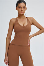 The Slate Cross Back Top
