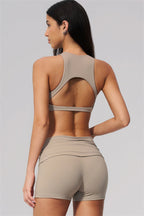 The Twirl Open Back Sports Bra