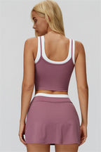 The Canyon Crop Tank Skirt 2-Piece Set