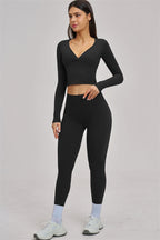The Swoon Long Sleeve Crop top