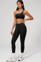 The Empower One-Shoulder Sports Bra