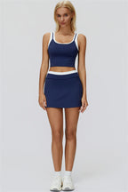 The Canyon Crop Tank Skirt 2-Piece Set