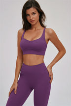 The Kinetic Cross Back Sports Bra