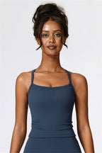 Athena Celeste Crop Vest