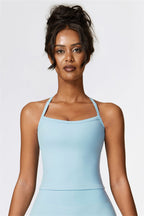 Athena Celeste Crop Vest