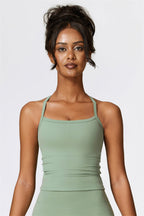 Athena Celeste Crop Vest