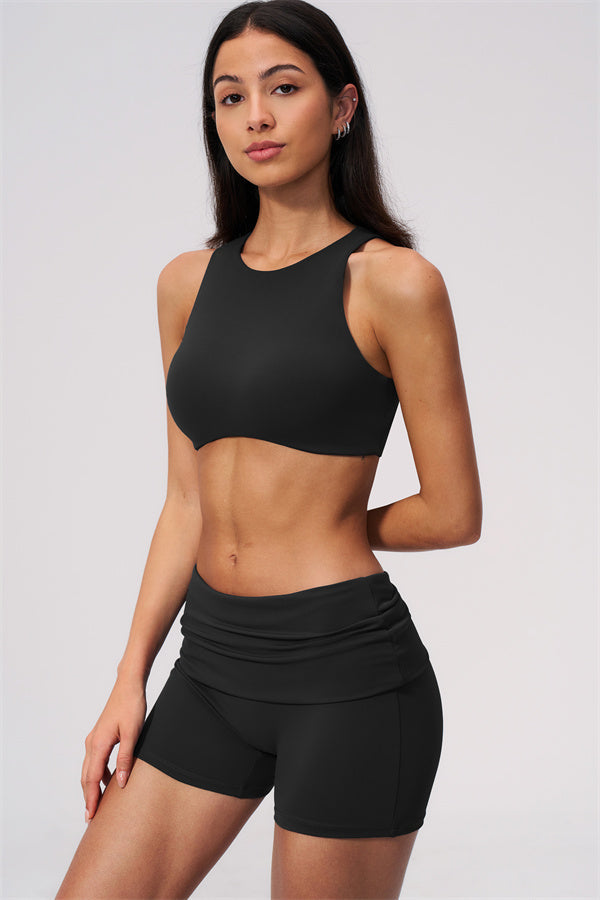 The Twirl Open Back Sports Bra