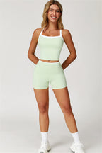 The Quest Cross Back Crop Top