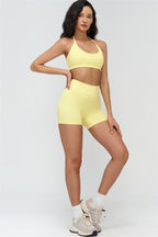 The Stride Halter Sports Bra
