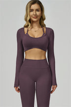 The Prime Long Sleeve Crop Top