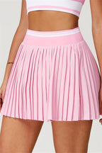 The Elan Crop Top Tennis Skirt 2-Piece Set