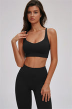 The Kinetic Cross Back Sports Bra