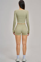 The Swoon Long Sleeve Crop top