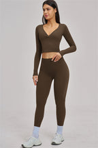 The Swoon Long Sleeve Crop top