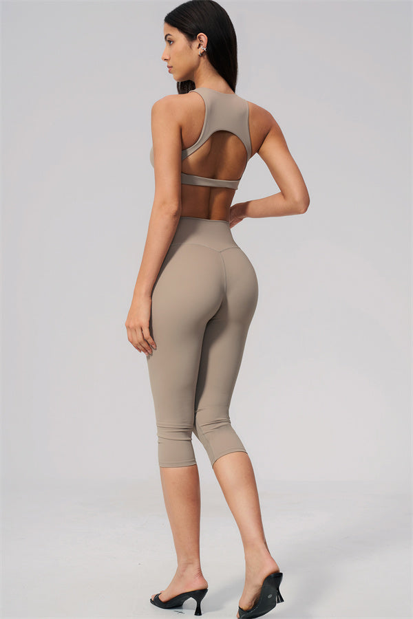 The Twirl Open Back Sports Bra