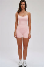The Svelte Cross Back Tank Top