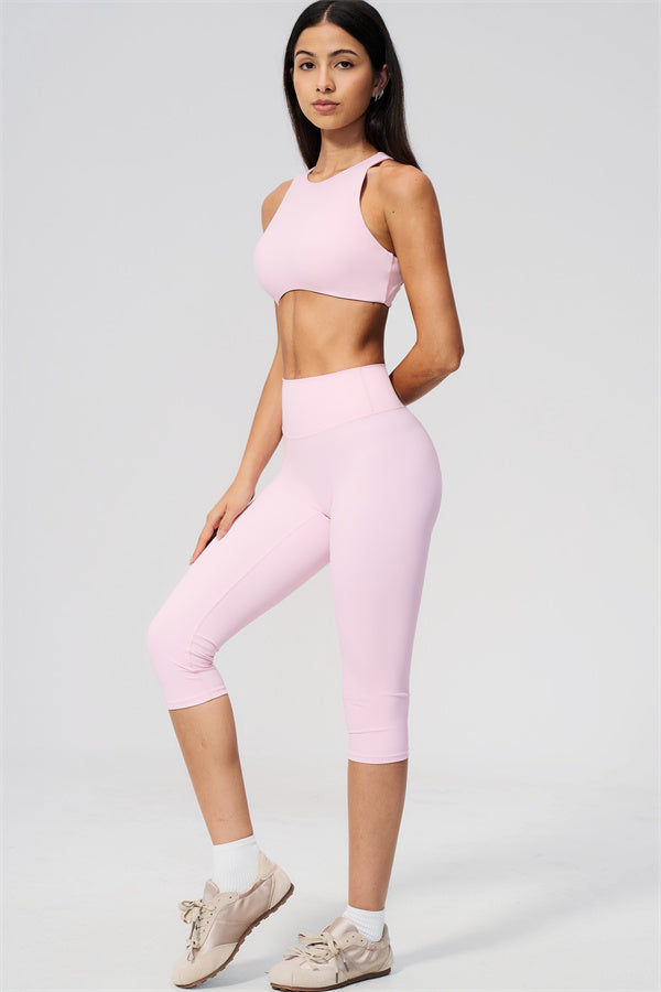 The Twirl Open Back Sports Bra