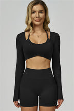 The Prime Long Sleeve Crop Top