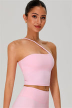 The Jewel One-Shoulder Crop Top
