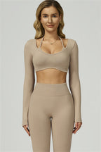 The Prime Long Sleeve Crop Top