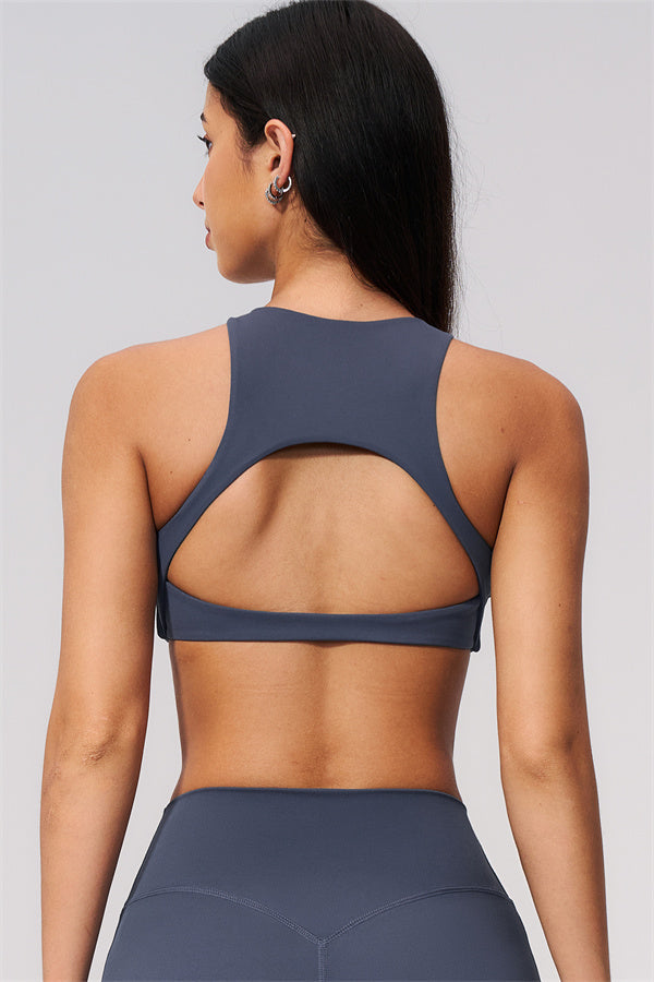 The Twirl Open Back Sports Bra