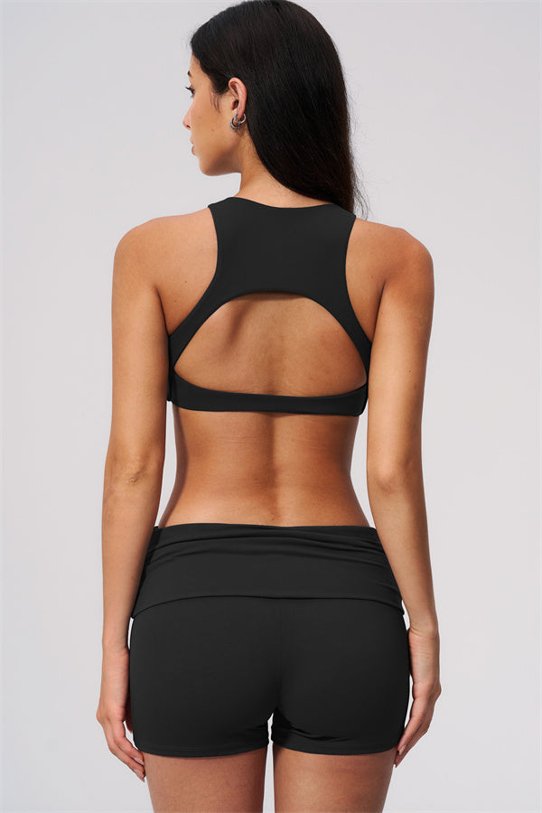 The Twirl Open Back Sports Bra