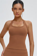 The Slate Y-Back Top