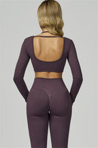 The Prime Long Sleeve Crop Top
