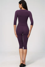 The Natalia Half-Sleeve Top
