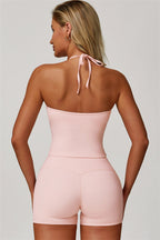 The Surge Halter Crop Top