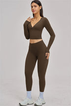 The Swoon Long Sleeve Crop top