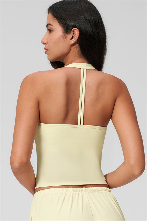 The Sprint Halter Tank Top