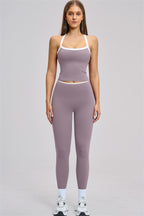 The Quest Cross Back Crop Top