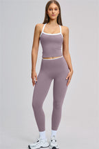 The Quest Cross Back Crop Top