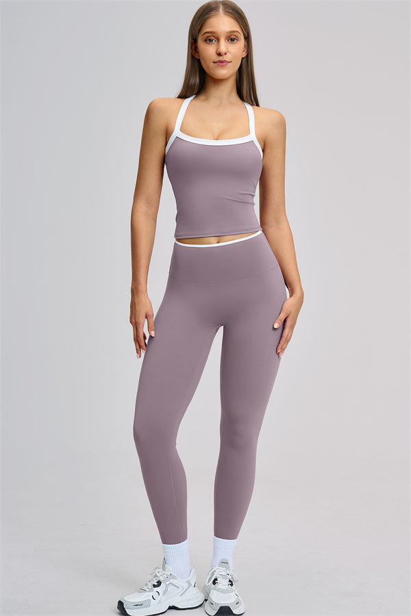The Quest Cross Back Crop Top